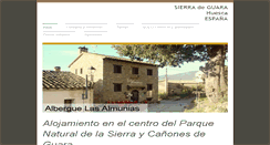 Desktop Screenshot of alberguelasalmunias.com